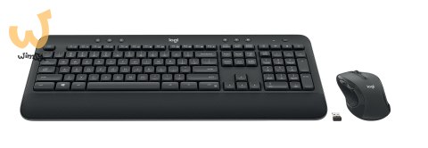 Logitech MK545 ADVANCED Wireless Keyboard and Mouse Combo klawiatura Dołączona myszka Uniwersalne USB QWERTZ Niemiecki Czarny Logitech MK545 ADVANCED Wireless Keyboard and Mouse Combo klawiatura Dołączona myszka Uniwersalne USB QWERTZ Niemiecki Czarny