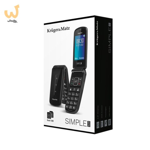 KRUGER & MATZ TELEFON DLA SENIORA SIMPLE 929 KRUGER & MATZ TELEFON DLA SENIORA SIMPLE 929