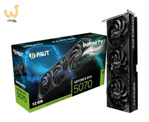 Karta graf. Palit RTX 5070 Infinity 3 12GB Karta graf. Palit RTX 5070 Infinity 3 12GB