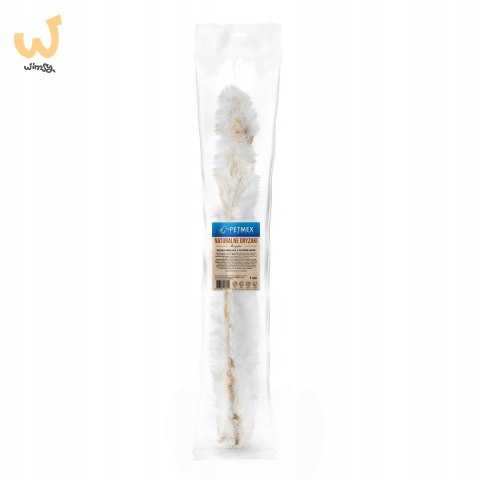 PETMEX Gryzak naturalny skóra królika z futrem 50cm 1 szt PETMEX Gryzak naturalny skóra królika z futrem 50cm 1 szt