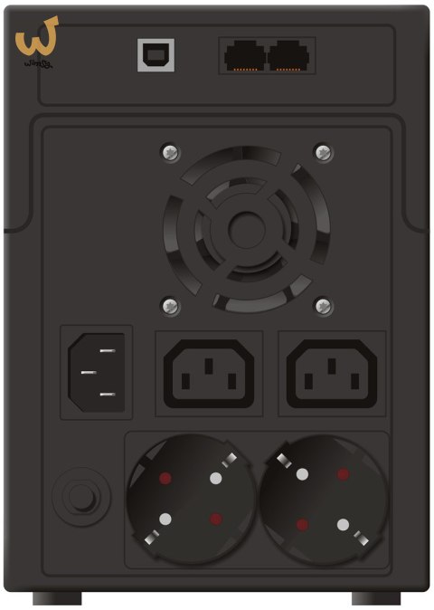 POWER WALKER UPS LINE-IN VI 2200 SH 2200VA, 2X SCHUKO+2X IEC C13, RJ11/45, USB POWER WALKER UPS LINE-IN VI 2200 SH 2200VA, 2X SCHUKO+2X IEC C13, RJ11/45, USB