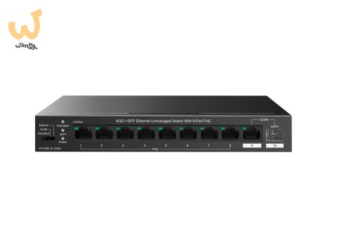 Switch Tenda TEG1110PF-8-120W Switch Tenda TEG1110PF-8-120W