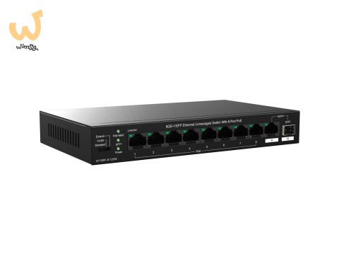 Switch Tenda TEG1110PF-8-120W Switch Tenda TEG1110PF-8-120W