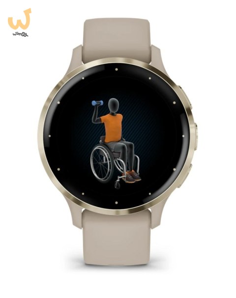 Zegarek Garmin Venu 3S 41mm Beżowy Zegarek Garmin Venu 3S 41mm Beżowy