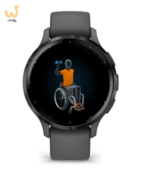 Zegarek Garmin Venu 3S Pebble Grey Zegarek Garmin Venu 3S Pebble Grey