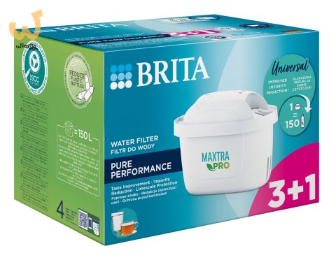 Filtr Brita MX+ Pro Pure Performance 3+1 (4 szt) Filtr Brita MX+ Pro Pure Performance 3+1 (4 szt)