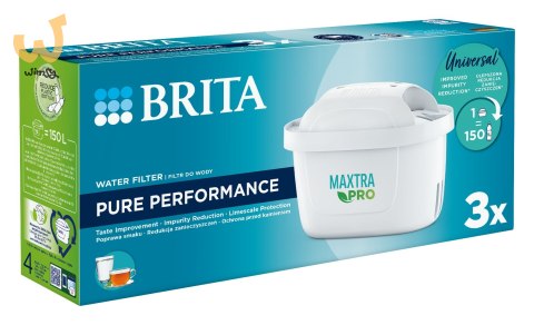 Filtr Brita MX+ Pro Pure Performance 3 szt Filtr Brita MX+ Pro Pure Performance 3 szt