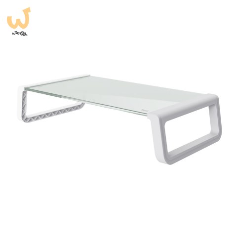 Podstawka pod monitor TRUST MONTA GLASS MONITOR STAND WHT (25351)