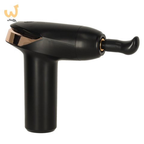 Pistolet do masażu masażer do pleców ciała mini LED 6w1 Pistolet do masażu masażer do pleców ciała mini LED 6w1