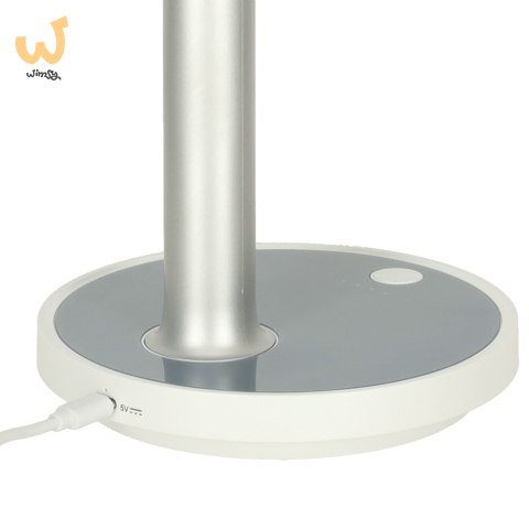 Wentylator wiatrak biurkowy bezprzewodowy 30cm biały Wentylator wiatrak biurkowy bezprzewodowy 30cm biały