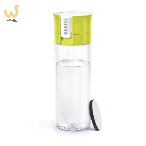 Butelka filtrująca Brita Fill&Go limonkowa + 4 filtry MicroDisc Butelka filtrująca Brita Fill&Go limonkowa + 4 filtry MicroDisc