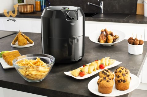 Frytownica beztłuszczowa Tefal Easy Fry Classic EY201815 (4,2 l; 1,2 kg; 1500W; kolor czarny) Frytownica beztłuszczowa Tefal Easy Fry Classic EY201815 (4,2 l; 1,2 kg; 1500W; kolor czarny)