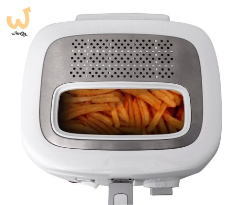 Frytownica ELDOM FR18 (2,5 l; 0,5 kg; 1800W; kolor biały) Frytownica ELDOM FR18 (2,5 l; 0,5 kg; 1800W; kolor biały)