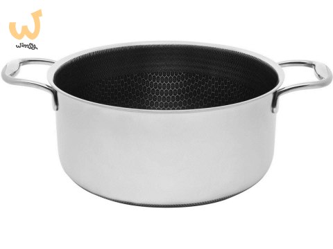 Garnek z pokrywką Kohersen Black Cube 24cm Garnek z pokrywką Kohersen Black Cube 24cm