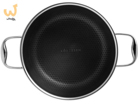 Garnek z pokrywką Kohersen Black Cube 24cm Garnek z pokrywką Kohersen Black Cube 24cm