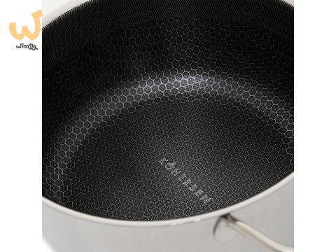 Garnek z pokrywką Kohersen Black Cube 24cm Garnek z pokrywką Kohersen Black Cube 24cm