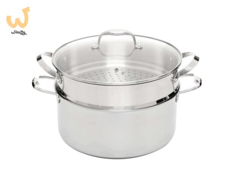 Garnek z powłoką DIAMOND Kohersen Black Cube z funkcją gotowania na parze (28 cm ; 8,3l) Garnek z powłoką DIAMOND Kohersen Black Cube z funkcją gotowania na parze (28 cm ; 8,3l)