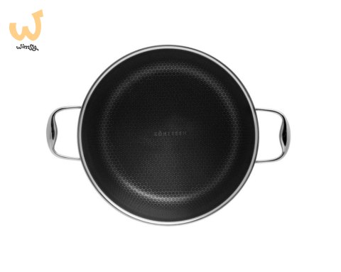 Garnek z powłoką DIAMOND Kohersen Black Cube z funkcją gotowania na parze (28 cm ; 8,3l) Garnek z powłoką DIAMOND Kohersen Black Cube z funkcją gotowania na parze (28 cm ; 8,3l)