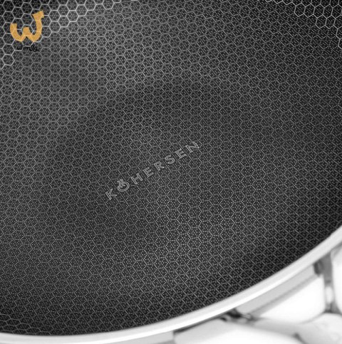Wok z powłoką DIAMOND Kohersen Black Cube z pokrywką (32 cm ; 5,1l) Wok z powłoką DIAMOND Kohersen Black Cube z pokrywką (32 cm ; 5,1l)
