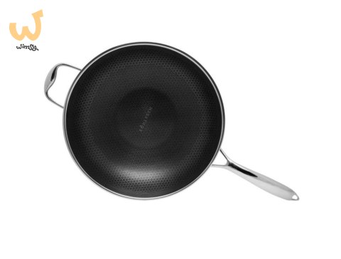 Wok z powłoką DIAMOND Kohersen Black Cube z pokrywką (32 cm ; 5,1l) Wok z powłoką DIAMOND Kohersen Black Cube z pokrywką (32 cm ; 5,1l)