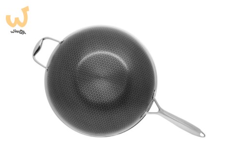 Wok z powłoką DIAMOND Kohersen Black Cube z pokrywką (32 cm ; 5,1l) Wok z powłoką DIAMOND Kohersen Black Cube z pokrywką (32 cm ; 5,1l)
