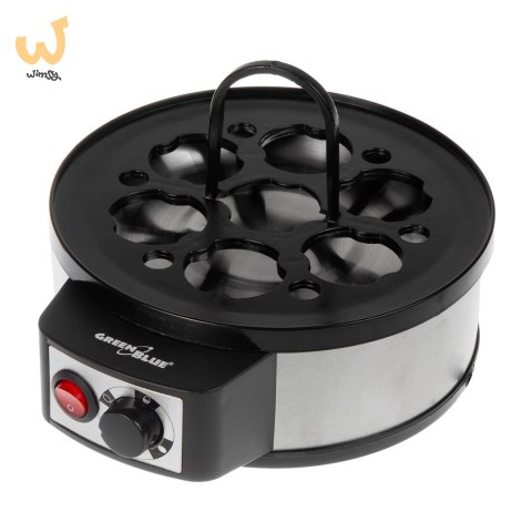 GREENBLUE AUTOMATYCZNY JAJOWAR, MOC 400W, DO 7 JAJ, MIARKA, 220-240V~, 50 HZ GB573 GREENBLUE AUTOMATYCZNY JAJOWAR, MOC 400W, DO 7 JAJ, MIARKA, 220-240V~, 50 HZ GB573