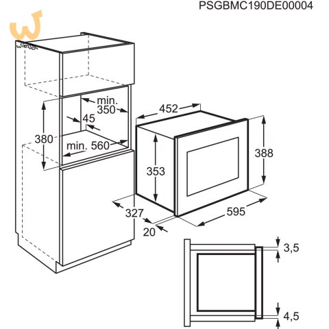 Kuchenka mikrofalowa Electrolux LMS2203EMX (700W; kolor czarny) Kuchenka mikrofalowa Electrolux LMS2203EMX (700W; kolor czarny)