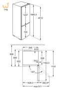 Chłodziarko-zamrażarka ELECTROLUX LNT7ME36K2