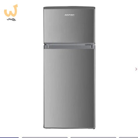 Lodówka MPM-125-CZ-11/E srebrna Lodówka MPM-125-CZ-11/E srebrna