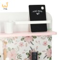 Kuchnia dla dzieci drewniana LULILO FLORA różowa
