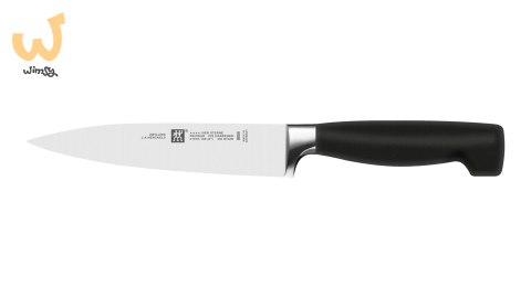 Zestaw noży ZWILLING Four Star 35068-002-0 (Blok do noży, Nożyce x 1, Nóż do warzyw i owoców (10 cm), Nóż do wędlin (16 cm), Nóż Zestaw noży ZWILLING Four Star 35068-002-0 (Blok do noży, Nożyce x 1, Nóż do warzyw i owoców (10 cm), Nóż do wędlin (16 cm), Nóż