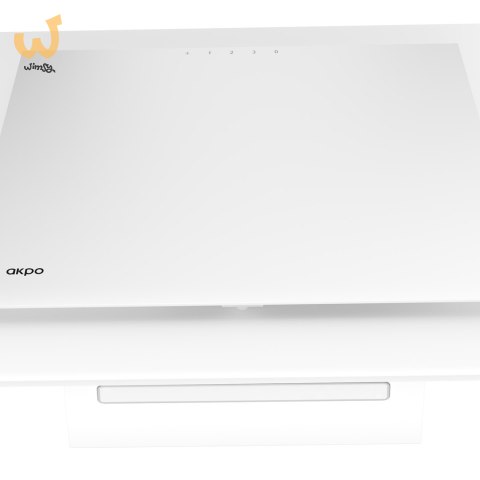 Okap AKPO WK-4 NERO 2.0 90 BIAŁY T450 Liniowy LED/Siłownik Okap AKPO WK-4 NERO 2.0 90 BIAŁY T450 Liniowy LED/Siłownik