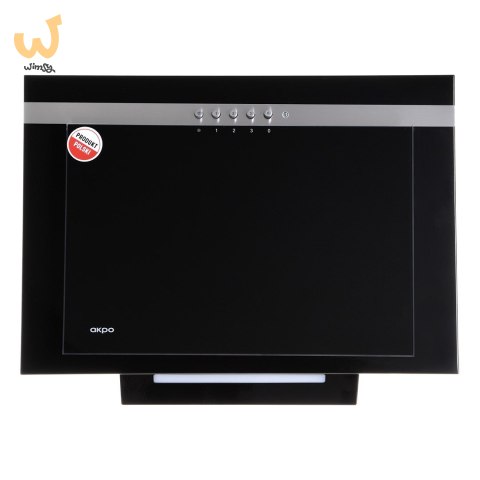 Okap AKPO WK-4 NERO LINE 2.0 50 CZARNY T300 Liniowy LED/Siłownik Okap AKPO WK-4 NERO LINE 2.0 50 CZARNY T300 Liniowy LED/Siłownik