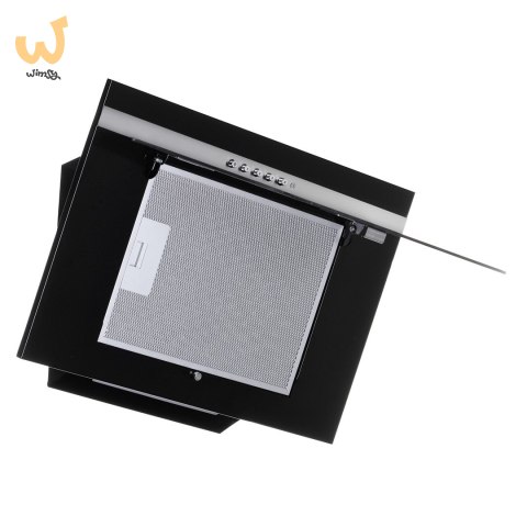 Okap AKPO WK-4 NERO LINE 2.0 50 CZARNY T300 Liniowy LED/Siłownik Okap AKPO WK-4 NERO LINE 2.0 50 CZARNY T300 Liniowy LED/Siłownik