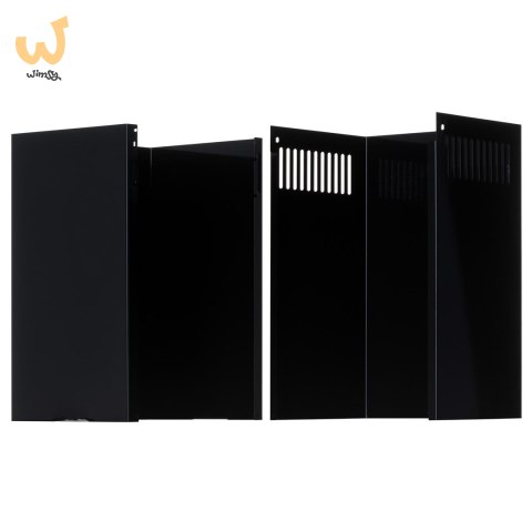 Okap AKPO WK-4 NERO LINE 2.0 50 CZARNY T300 Liniowy LED/Siłownik Okap AKPO WK-4 NERO LINE 2.0 50 CZARNY T300 Liniowy LED/Siłownik