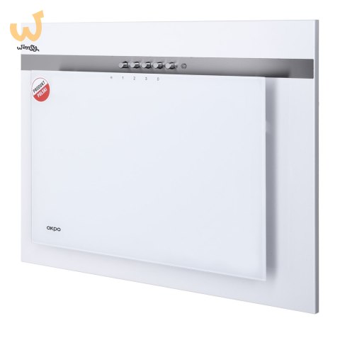 Okap AKPO WK-4 NERO LINE 2.0 60 BIAŁY T300 Liniowy LED/Siłownik Okap AKPO WK-4 NERO LINE 2.0 60 BIAŁY T300 Liniowy LED/Siłownik