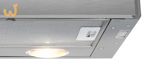 Okap podszafkowy teleskopowy BEKO HNT61210X srebrny stal nierdzewna Okap podszafkowy teleskopowy BEKO HNT61210X srebrny stal nierdzewna