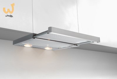 Okap podszafkowy teleskopowy BEKO HNT61210X srebrny stal nierdzewna Okap podszafkowy teleskopowy BEKO HNT61210X srebrny stal nierdzewna