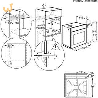 Piekarnik ELECTROLUX EOE7P31X czarno-srebrny czyszczenie pyroliza Piekarnik ELECTROLUX EOE7P31X czarno-srebrny czyszczenie pyroliza