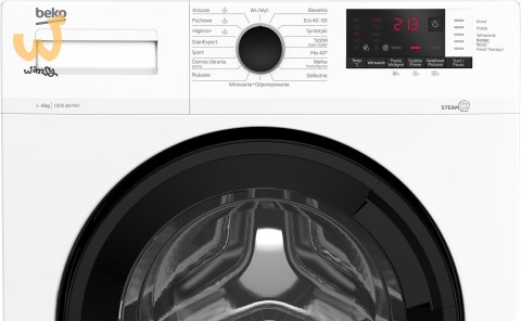 Pralka BEKO WUE6512WPBSE Pralka BEKO WUE6512WPBSE
