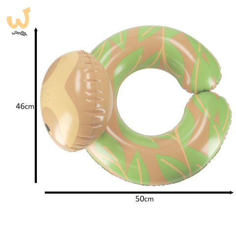 Kółko do pływania dmuchane BESTWAY 36405 leniwiec 50x46cm Kółko do pływania dmuchane BESTWAY 36405 leniwiec 50x46cm