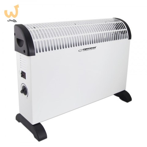 ESPERANZA KONWEKTOR 750W/1250W/2000W TANAMI BIAŁY EHH008 ESPERANZA KONWEKTOR 750W/1250W/2000W TANAMI BIAŁY EHH008