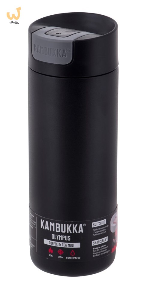 Kambukka kubek termiczny Olympus 500ml - Matte Black Kambukka kubek termiczny Olympus 500ml - Matte Black
