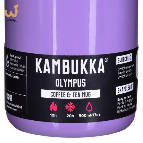 Kambukka kubek termiczny Olympus 500ml - Violet Kambukka kubek termiczny Olympus 500ml - Violet