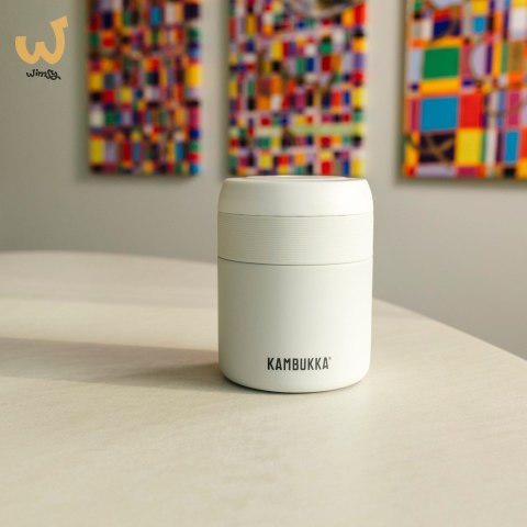 Kambukka termos obiadowy Bora 600ml Chalk White Kambukka termos obiadowy Bora 600ml Chalk White