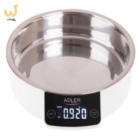 Waga kuchenna Adler AD 3166 (kolor czarny) Waga kuchenna Adler AD 3166 (kolor czarny)