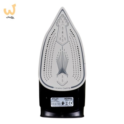 Żelazko parowe Adler AD 5032 (3000W; kolor niebieski) Żelazko parowe Adler AD 5032 (3000W; kolor niebieski)