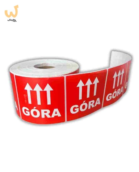 BSTech Etykieta samoprzylepna "GÓRA" 80x80 1000 szt BSTech Etykieta samoprzylepna "GÓRA" 80x80 1000 szt