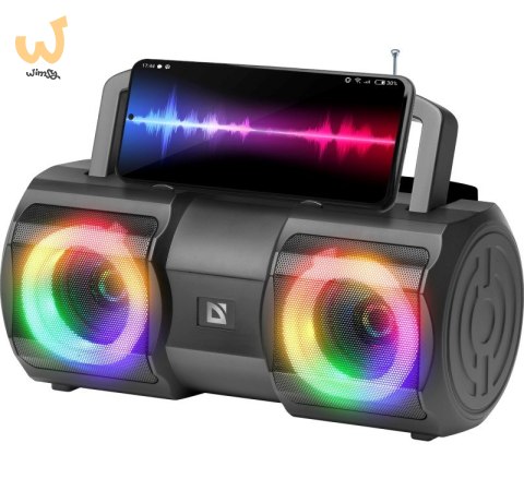 DEFENDER GŁOŚNIK BEATBOX 20 BLUETOOTH 20W LIGHT/BT/MIC/FM/USB/TF 65420 DEFENDER GŁOŚNIK BEATBOX 20 BLUETOOTH 20W LIGHT/BT/MIC/FM/USB/TF 65420