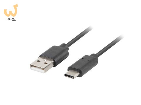 Kabel Lanberg QC 3.0 CA-USBO-20CU-0010-BK (USB 2.0 typu A - USB typu C ; 1m; kolor czarny) Kabel Lanberg QC 3.0 CA-USBO-20CU-0010-BK (USB 2.0 typu A - USB typu C ; 1m; kolor czarny)